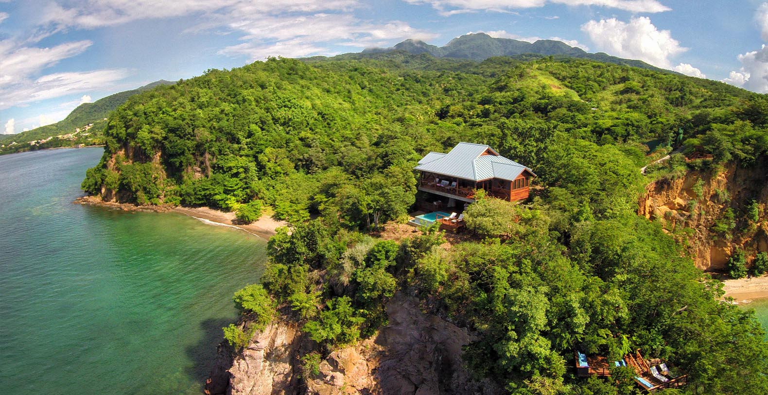 Zabuco Honeymoon Villas Secret Bay Dominica Luxury Vacation Rental
