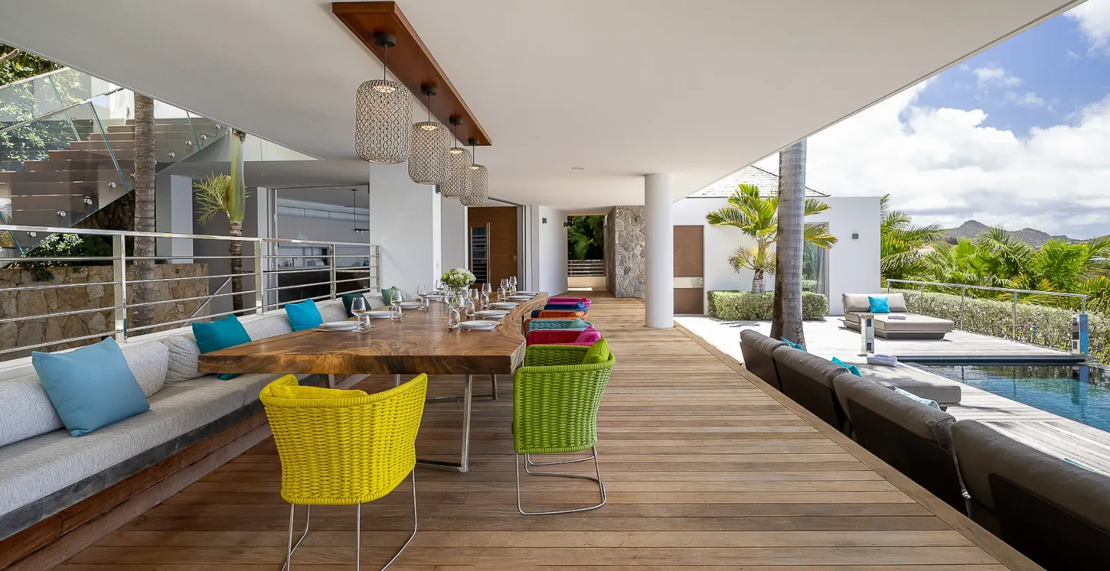 Villa Utopic Corossol Vacation Villa - St. Barths