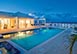 Blue Vista Villa - Pool At Dusk Rental St. Croix