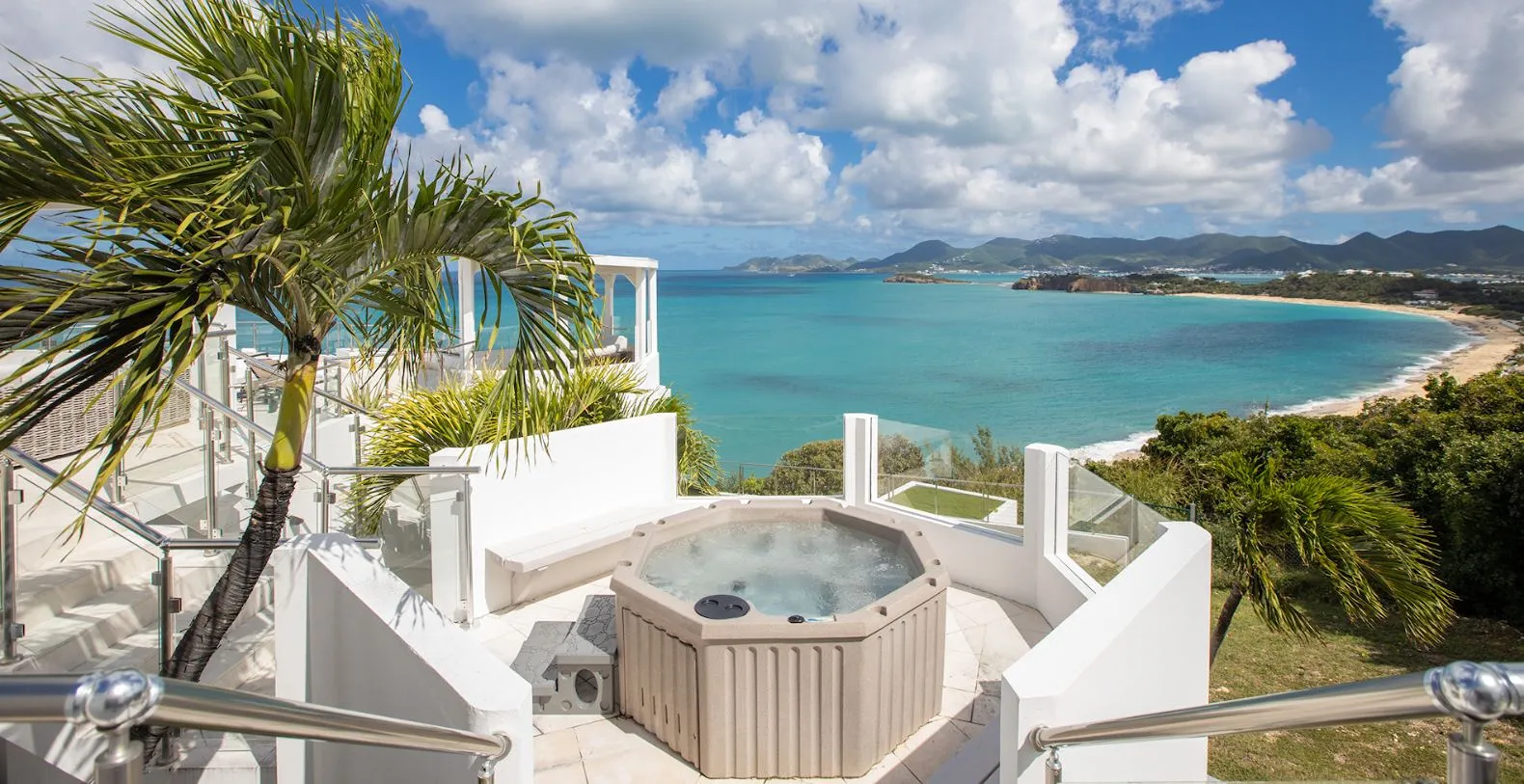 Villa Infinity Blue French Side Vacation Villa - Saint Martin
