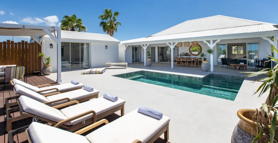 Villa Les Oliviers St. Martin French Side Vacation Villa - Saint Martin