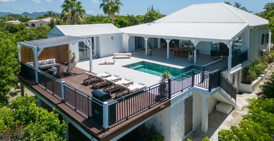 Villa Les Oliviers St. Martin French Side Vacation Villa - Saint Martin