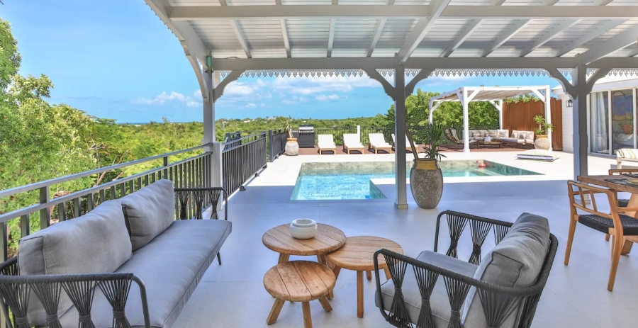 Villa Les Oliviers St. Martin French Side Vacation Villa - Saint Martin