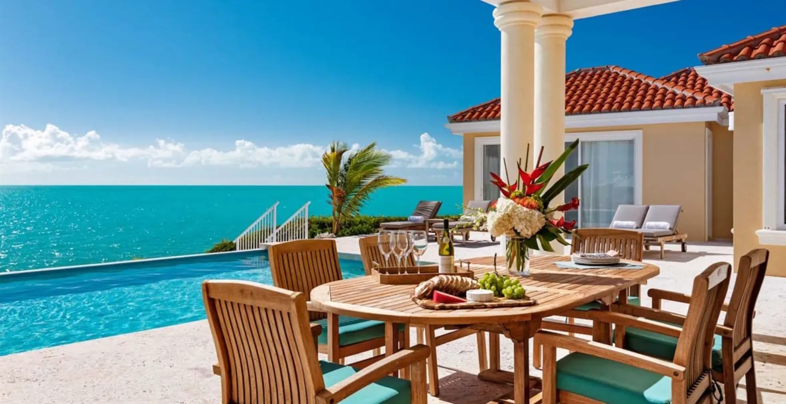 Caribean Vacation Rental - Breezy Villa, Providenciales, Turks and Caicos