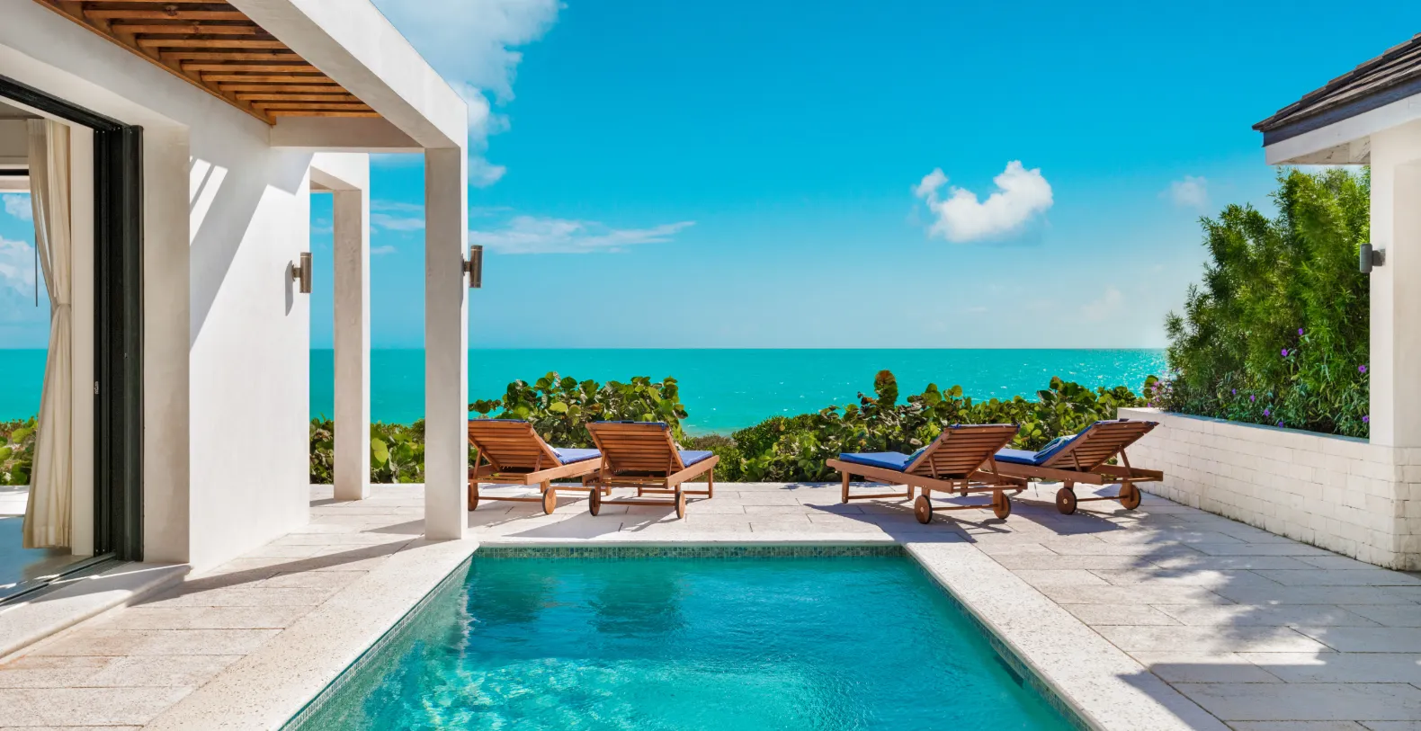 Brise de Mer 2 BR Villa Blue Turks & Caicos Villa Rentals