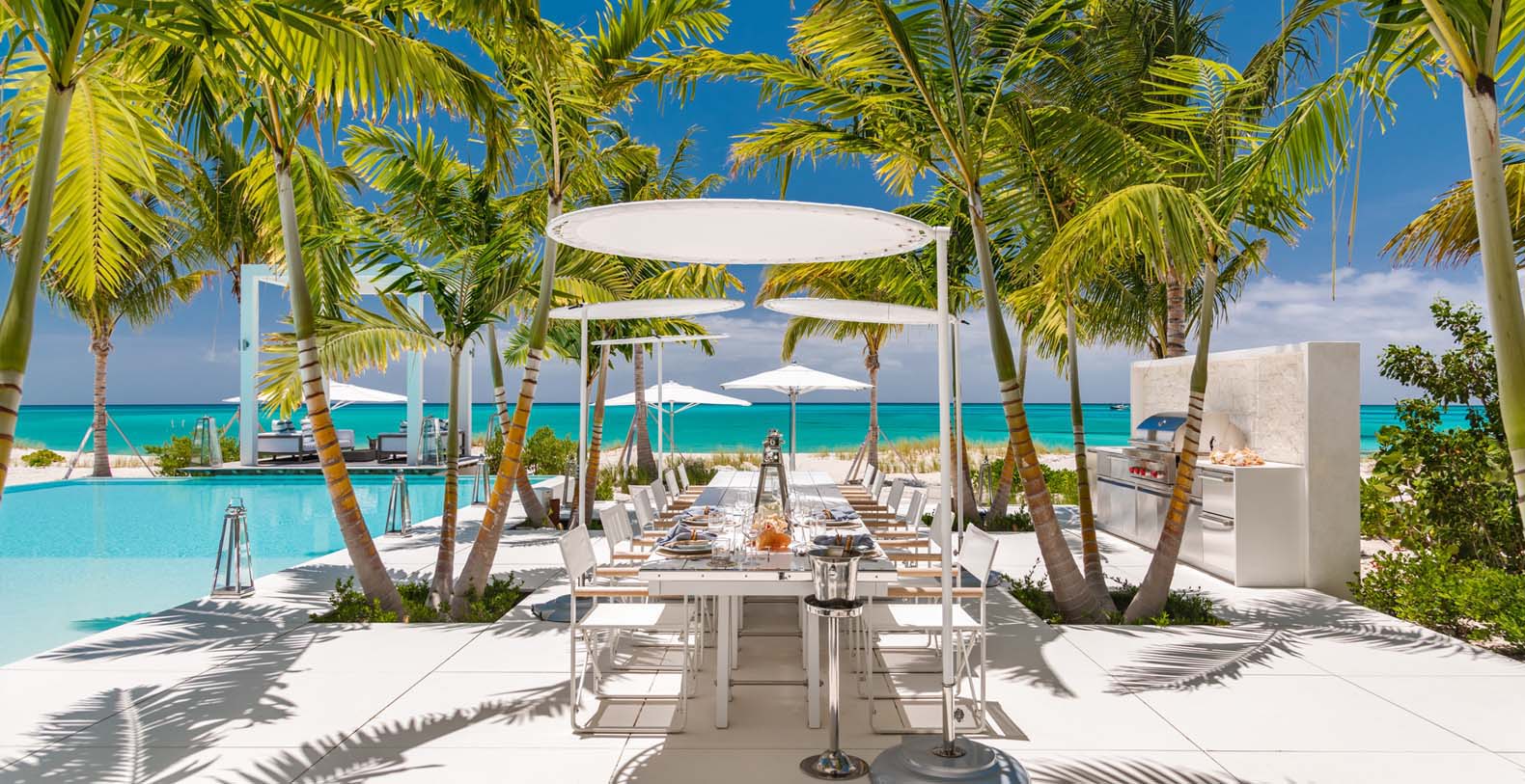 Emerald Pavilion Turks and Caicos Vacation Villa - Grace Bay