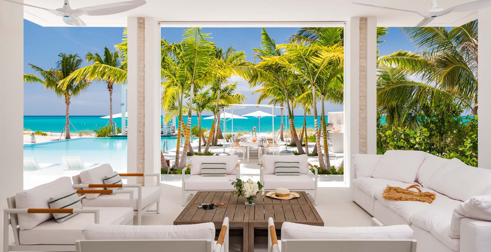 Emerald Pavilion Turks and Caicos Vacation Villa - Grace Bay