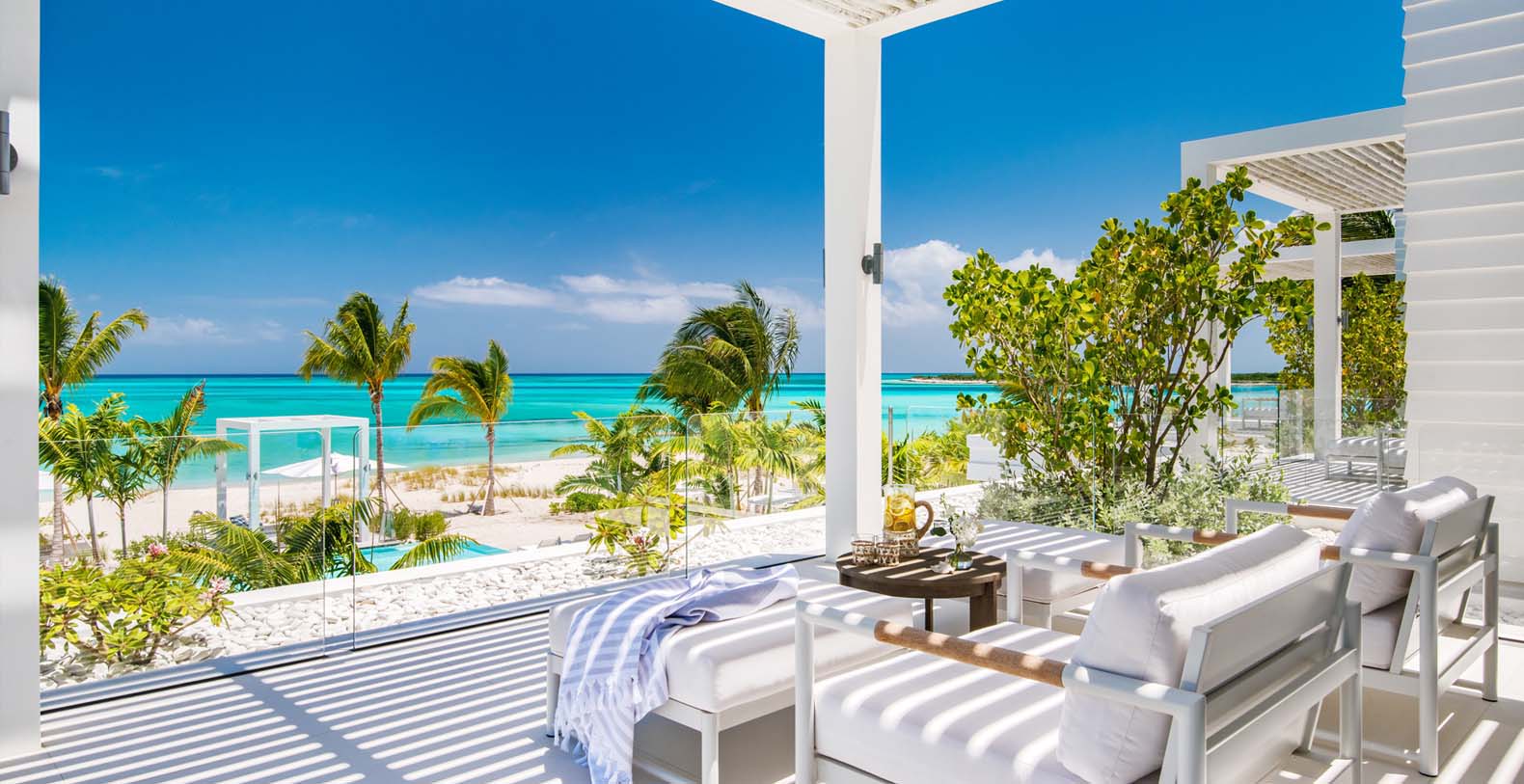 Emerald Pavilion Turks and Caicos Vacation Villa - Grace Bay