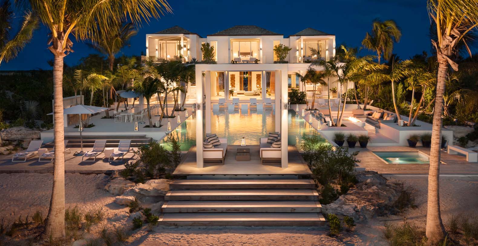 Emerald Pavilion Turks and Caicos Vacation Villa - Grace Bay