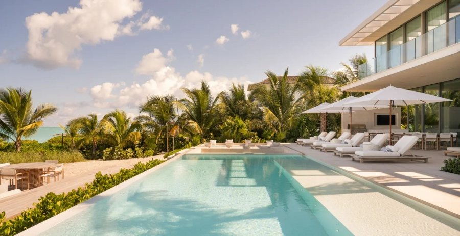 Reserve Villa 1 Turks & Caicos Luxury Rentals  Vacation Villa - Turks & Caicos