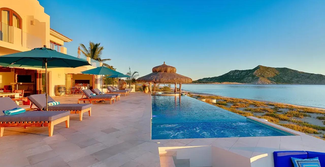 Villa Bahia de los Frailes Cabo San Lucas Luxury Rental in Pedegral
