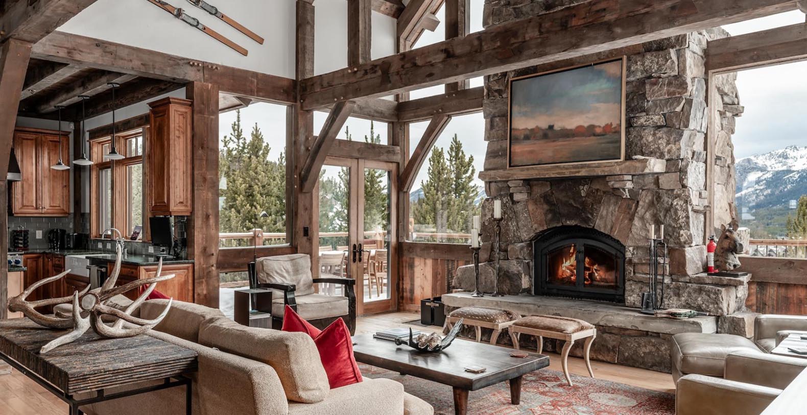 Luxury Lodge Rental Latigo Lodge Montana, Latigo Lodge Montana Holiday Letting